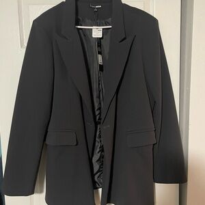 Women's Black Blazer set
